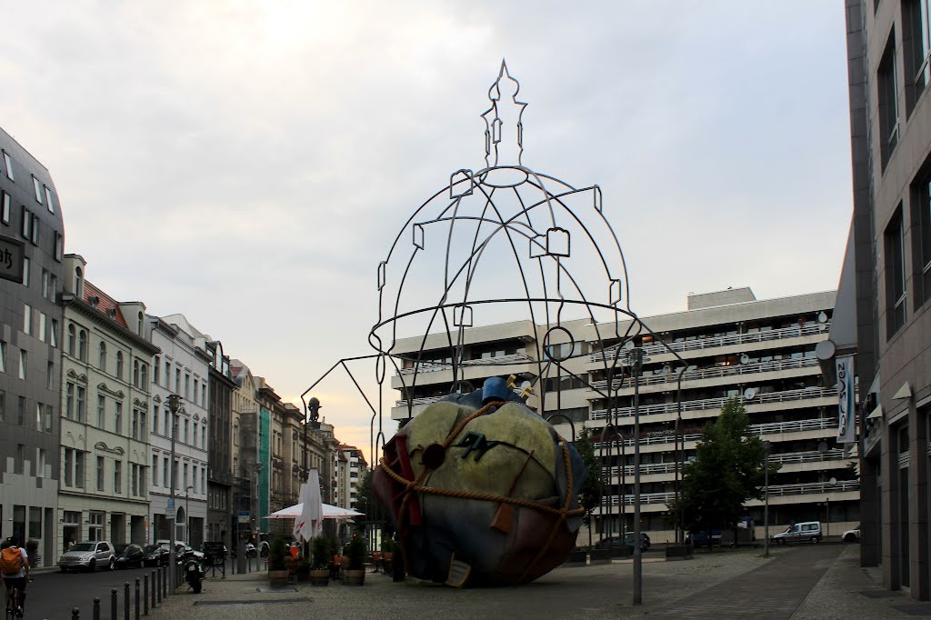 Bethlehemskirche Memorial (ook Böhemische Kirche genoemd), op de Bethlehemkirchplatz in Berlijn