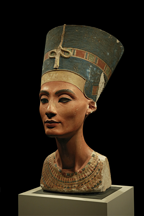 Nefertiti in het Neues Museum Berlijn